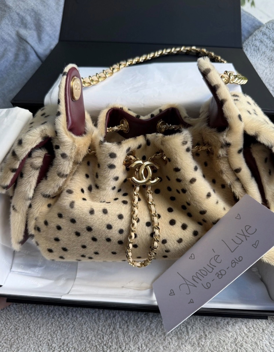 CHANEL 25 Mini Pony Hair